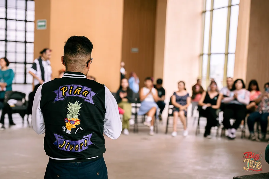 Segundo aniversario club de baile Piña Jivers en Museo Yancuic